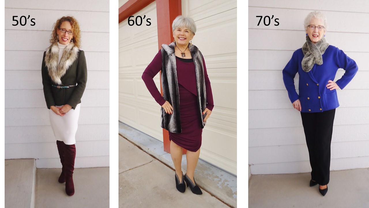 Fur for women in their 50's. 60's. & 70's