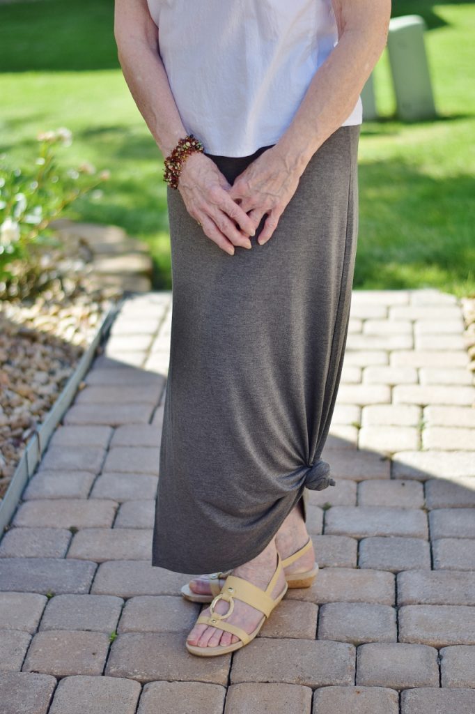 Maxi Skirts for Women in their 50's, 60's, & 70's. 
