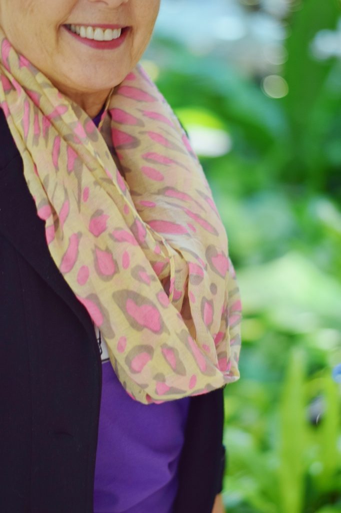 Women over 60 with scarves