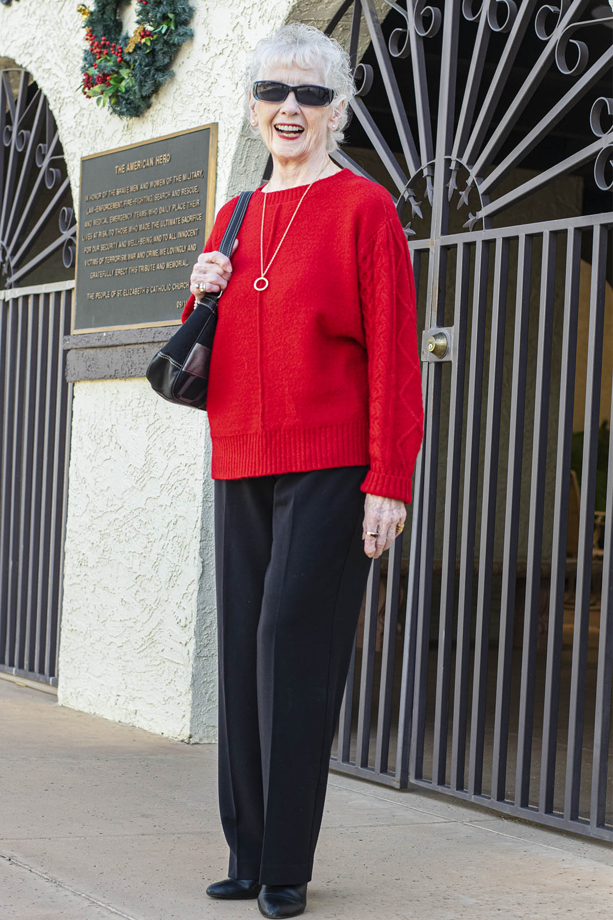 What Color Pants To Wear With Red Sweater Thomas Enton1987