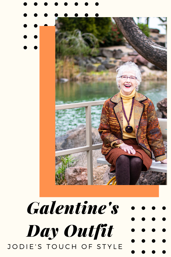 Galentine's Day outfit for women over 70