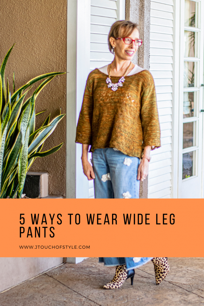 How to Wear Wide Leg Pants for Women over 50 5 Different Ways