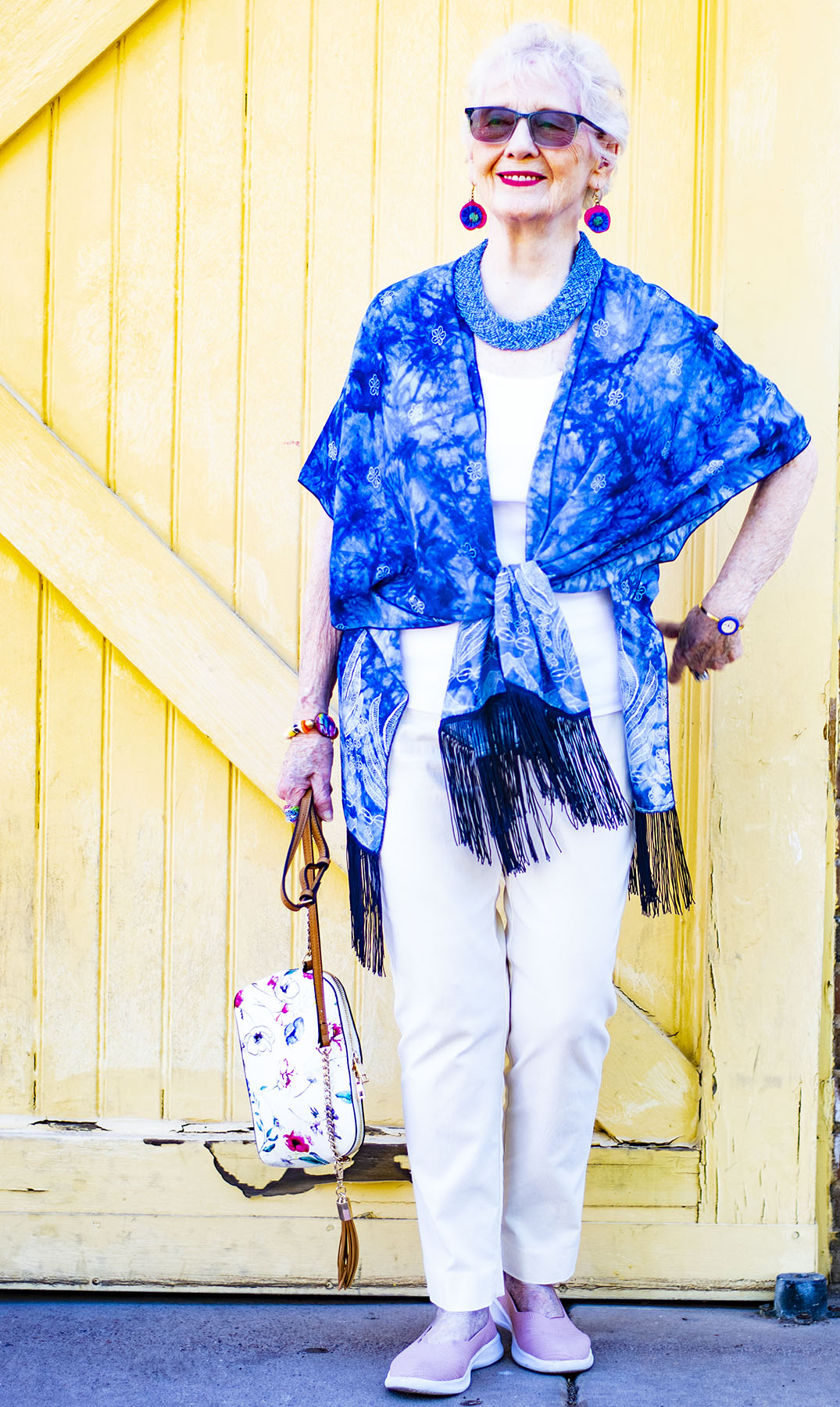 Style Hack: How to Tie a Kimono over 70