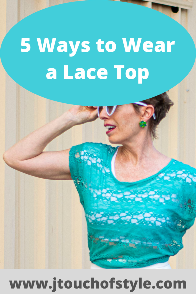 Ways to wear a lace top in summer