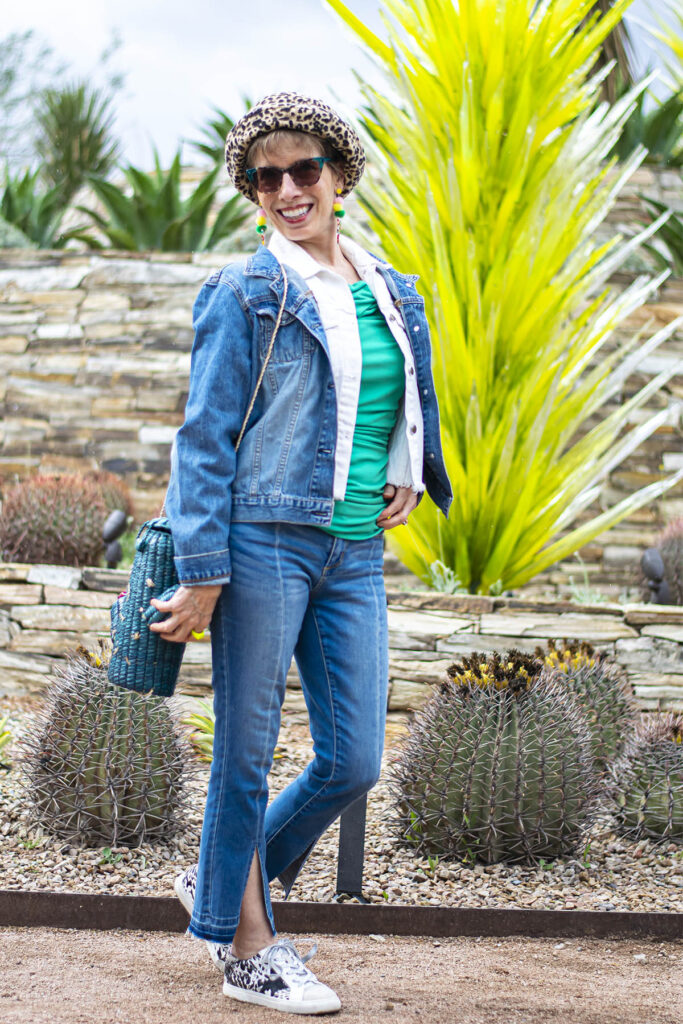 Double denim outfit