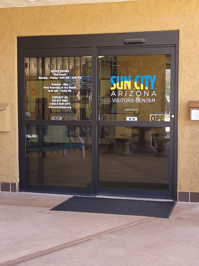 Ultimate retirement community in Sun City, AZ visitor center